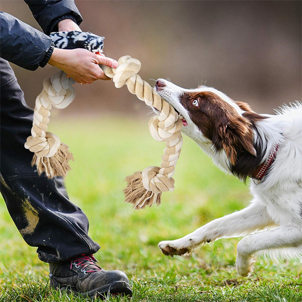 Dog Rope Toy for Dogs Who Love to Chew | Safe and Durable for Large and Medium Dogs