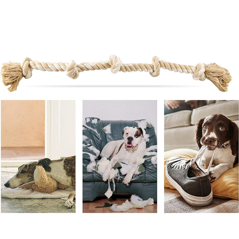 Dog Rope Toy for Dogs Who Love to Chew | Safe and Durable for Large and Medium Dogs