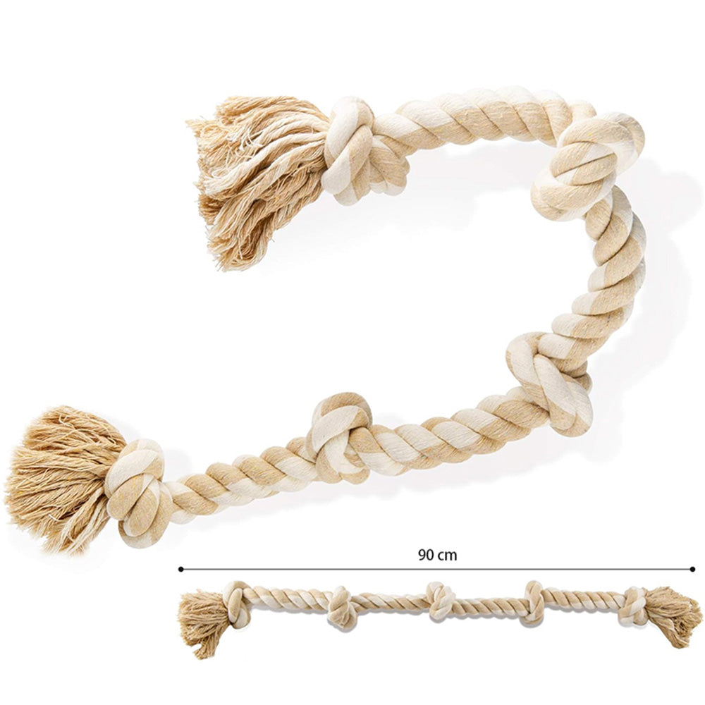 Dog Rope Toy for Dogs Who Love to Chew | Safe and Durable for Large and Medium Dogs