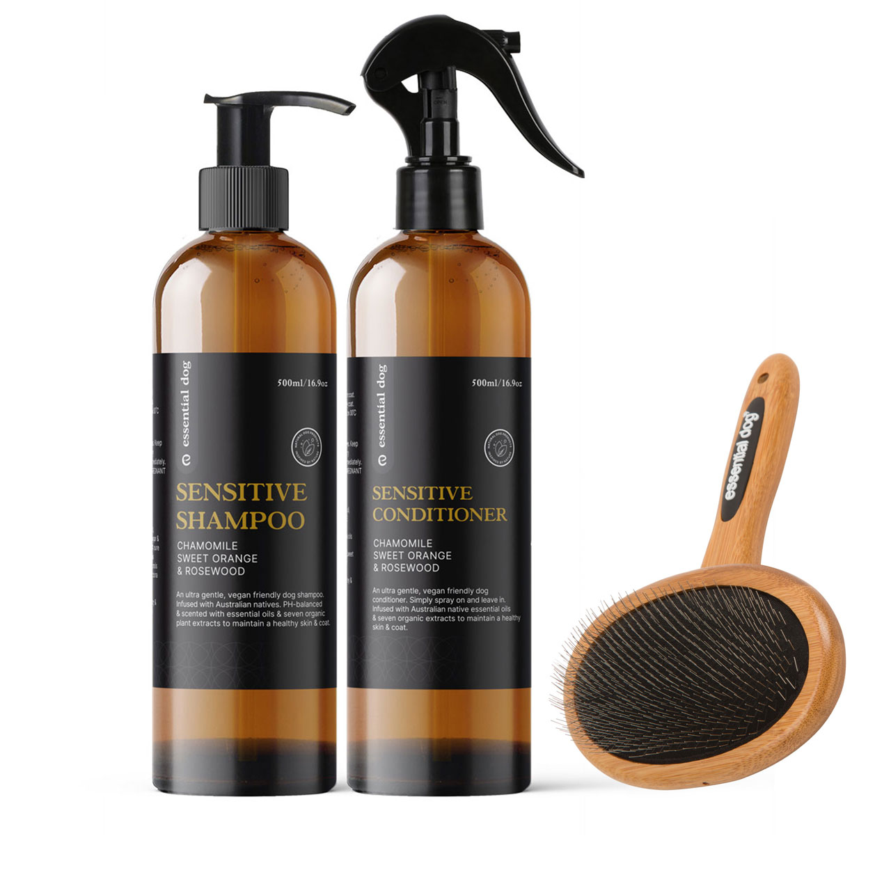 bamboo slicker brush australia essential dog