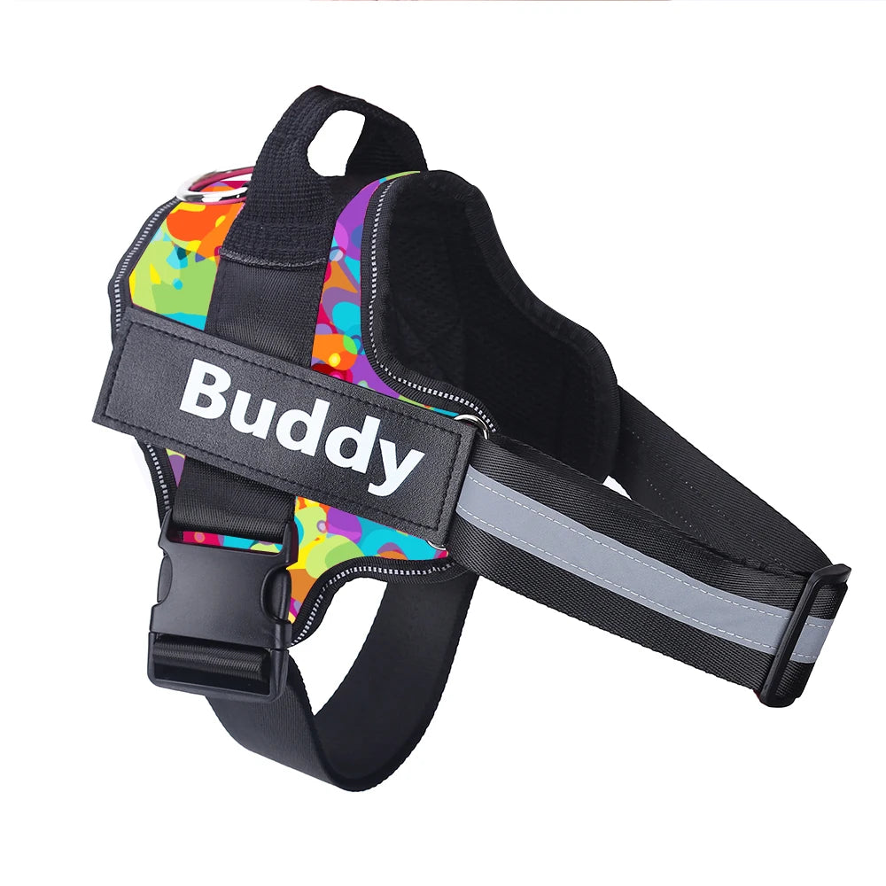 Personalized Reflective Dog Harness NO PULL
