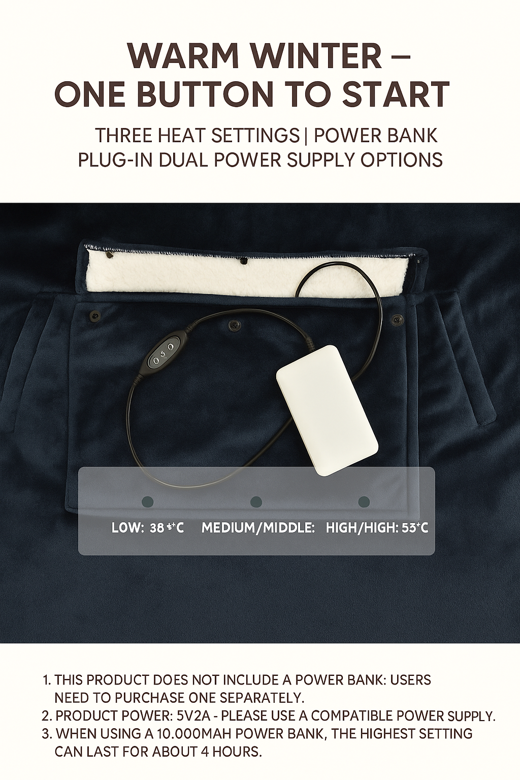 HugBuddy™ Comfort Hoodie | Oversized Heated Hoodie with Pocket for Pets!