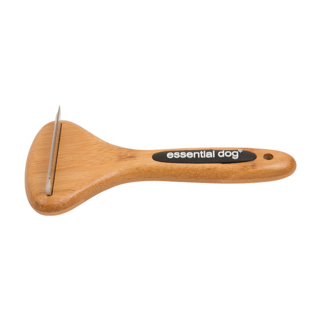 Natural Bamboo Deshedding Dog Brush Grooming Tool