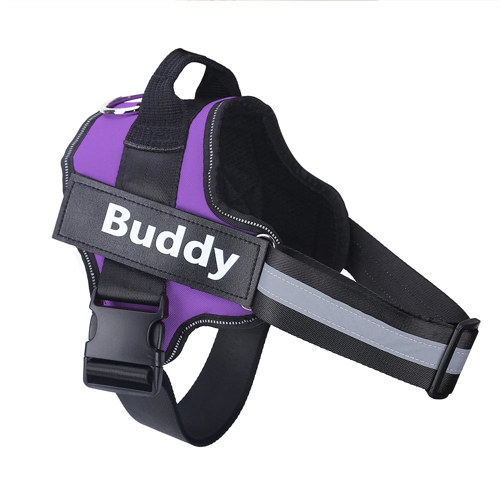 Personalized Reflective Dog Harness NO PULL