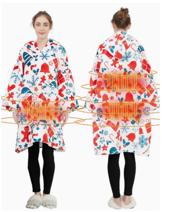 HugBuddy™ Comfort Hoodie | Oversized Heated Hoodie with Pocket for Pets, Onesize, Universal, Unisex