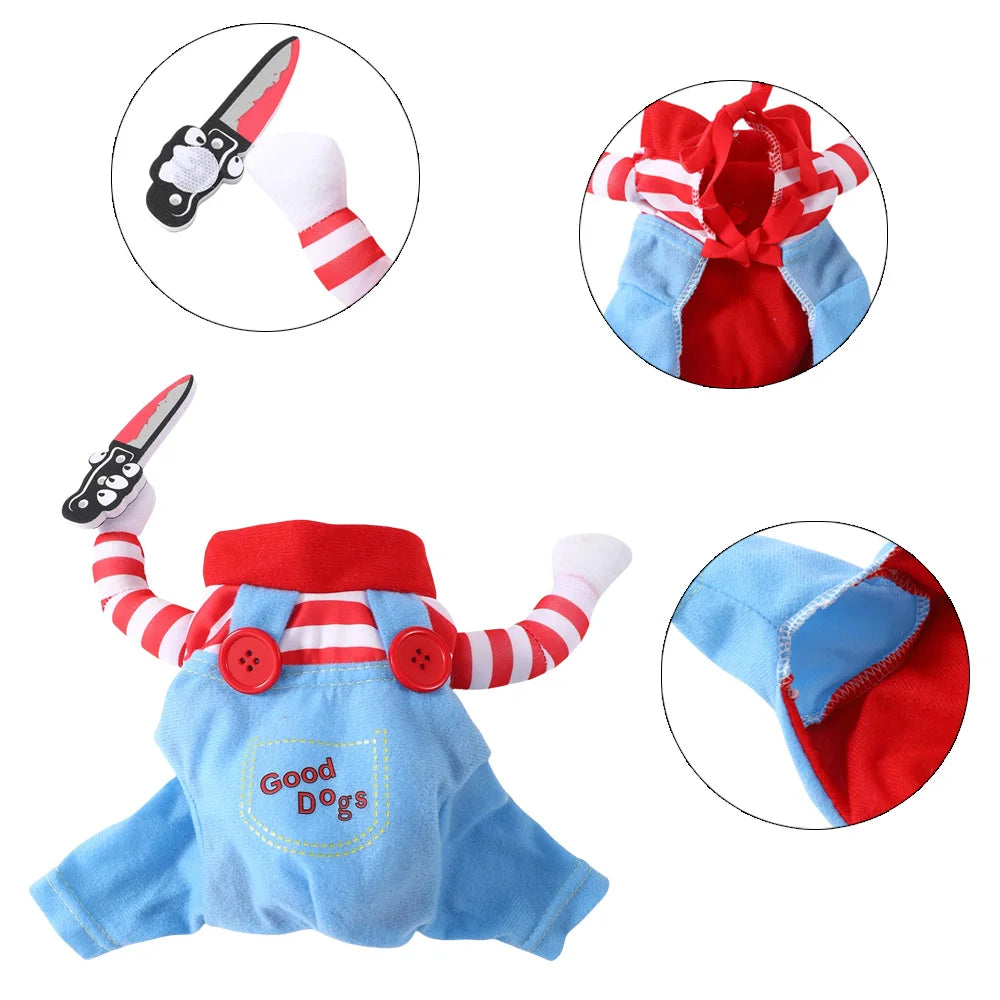 Dog Cosplay Halloween Costume For Small Medium Large Dogs Cats Dog Clothes
