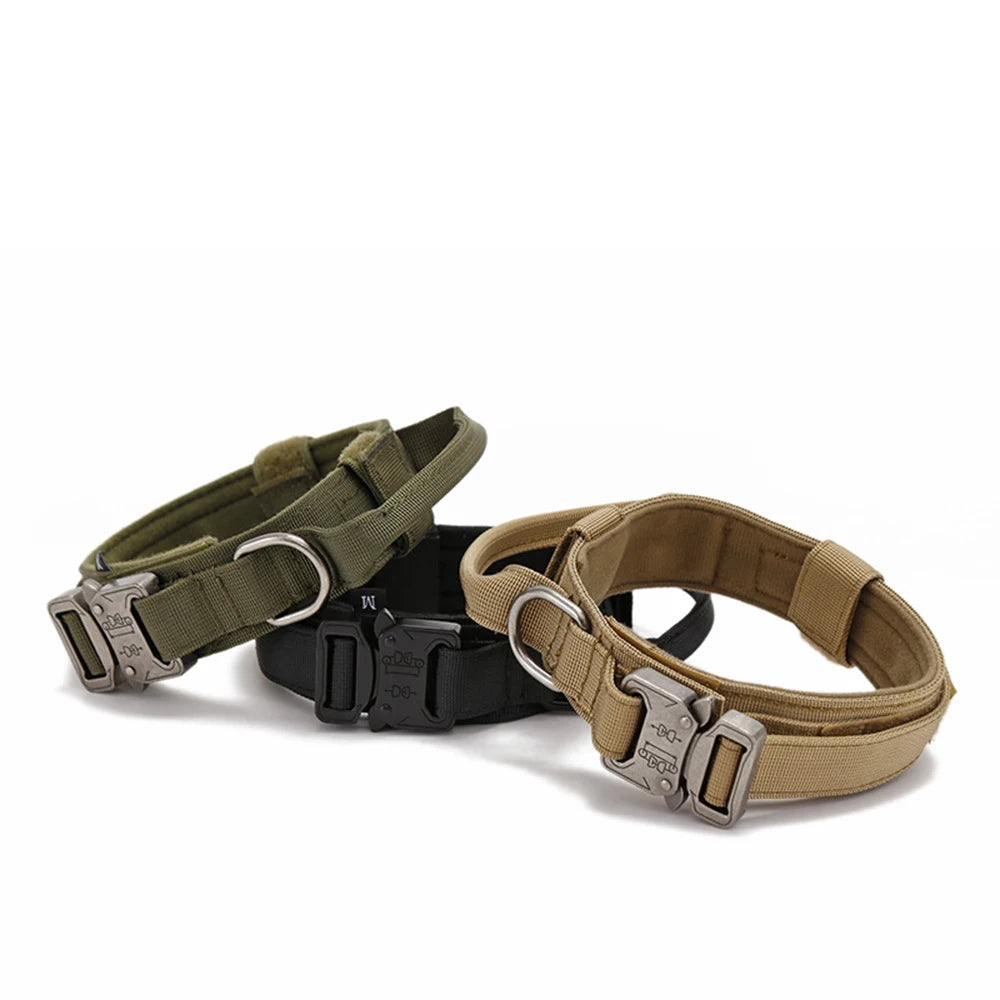 Matching Tactical Dog Collar and Leads & Collar Leash Sets