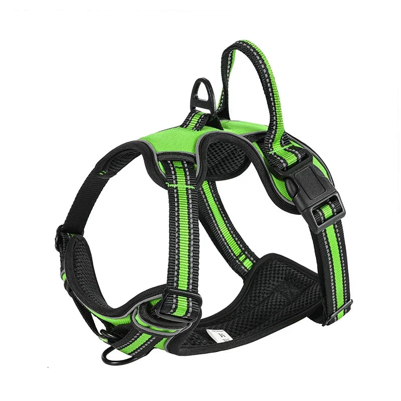 No Pull reflective dog harness