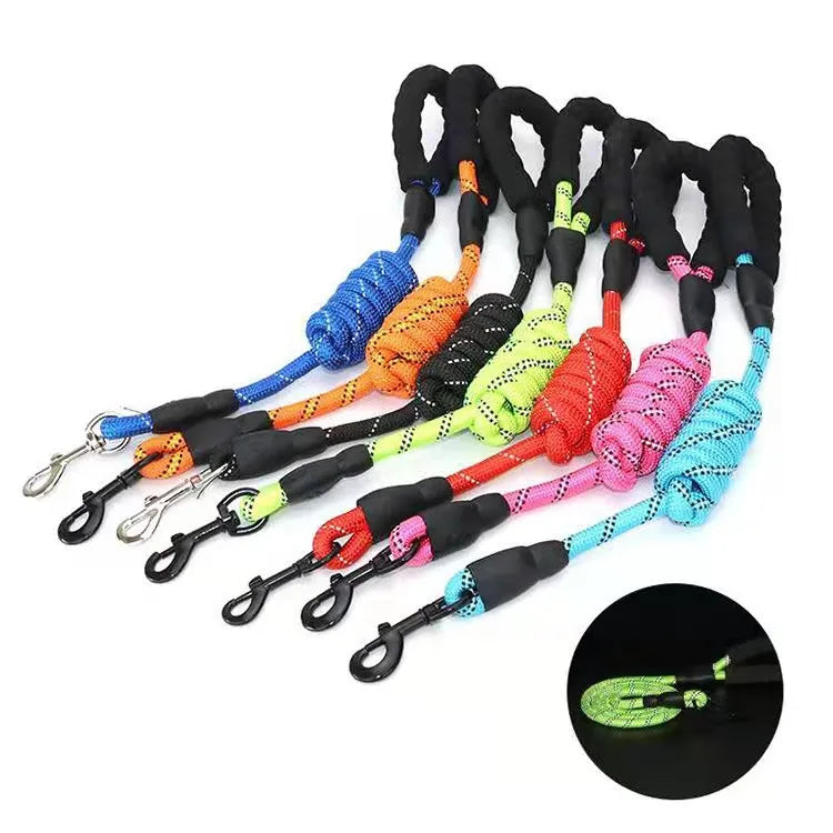 Reflective dog lead