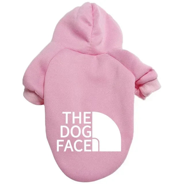 Dog Face Dog Hoodie Sweater Coat | Dog Clothes