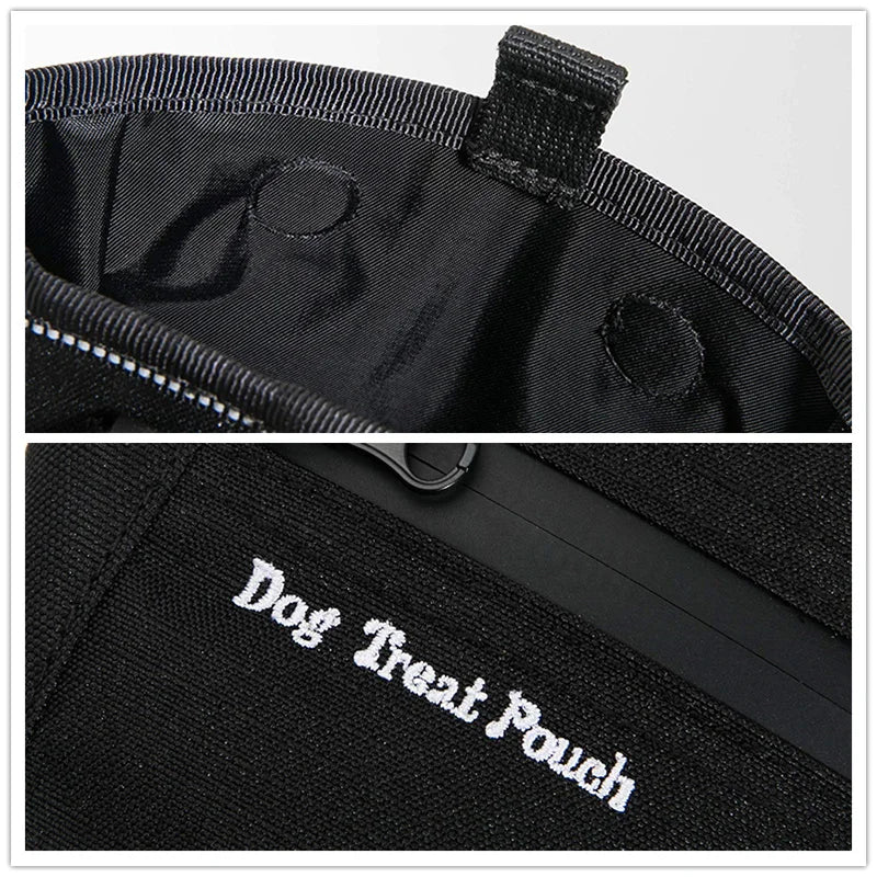 Dog Treat Bag Training Magnetic Opening with Waist Belt