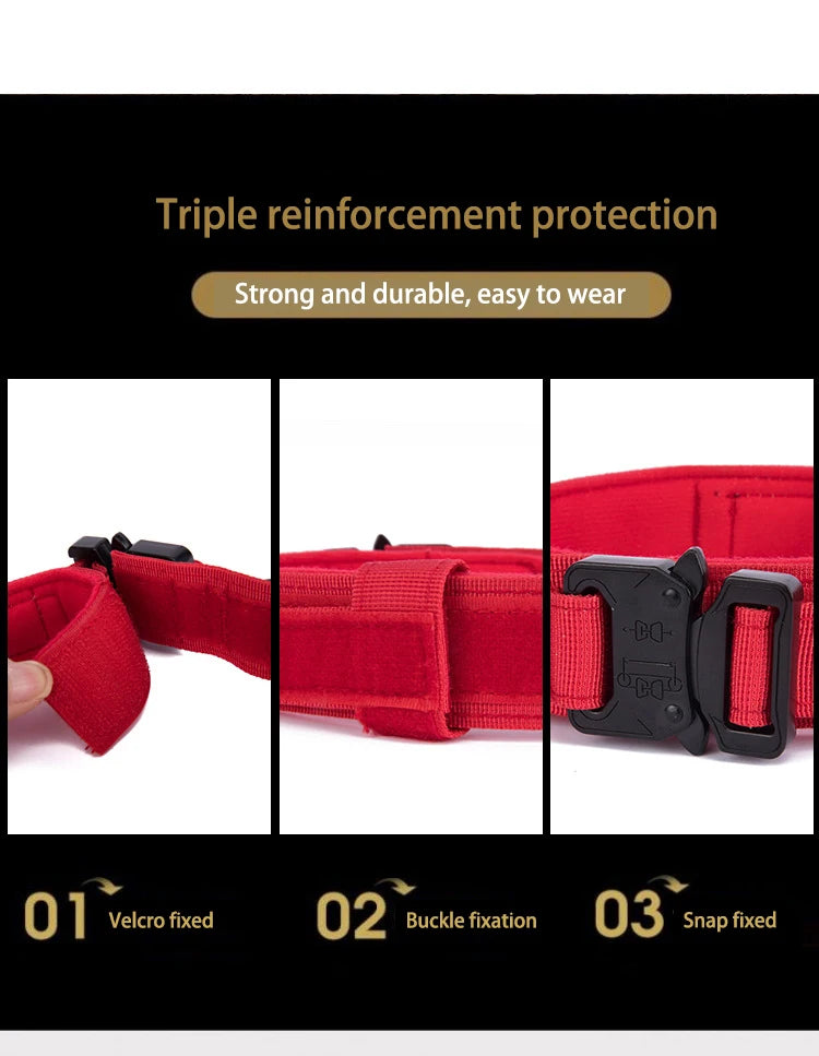 Matching Tactical Dog Collar and Leads & Collar Leash Sets