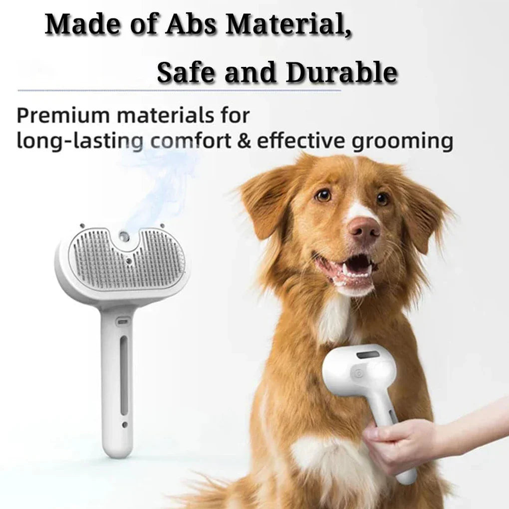 Rover Rituals | SteamPup Brush | steam-powered dog grooming brush