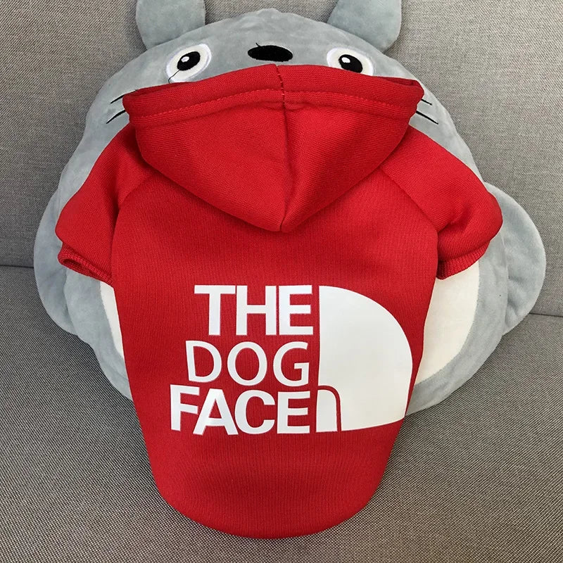 Dog Face Dog Hoodie Sweater Coat | Dog Clothes