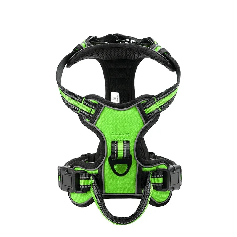 No Pull reflective dog harness