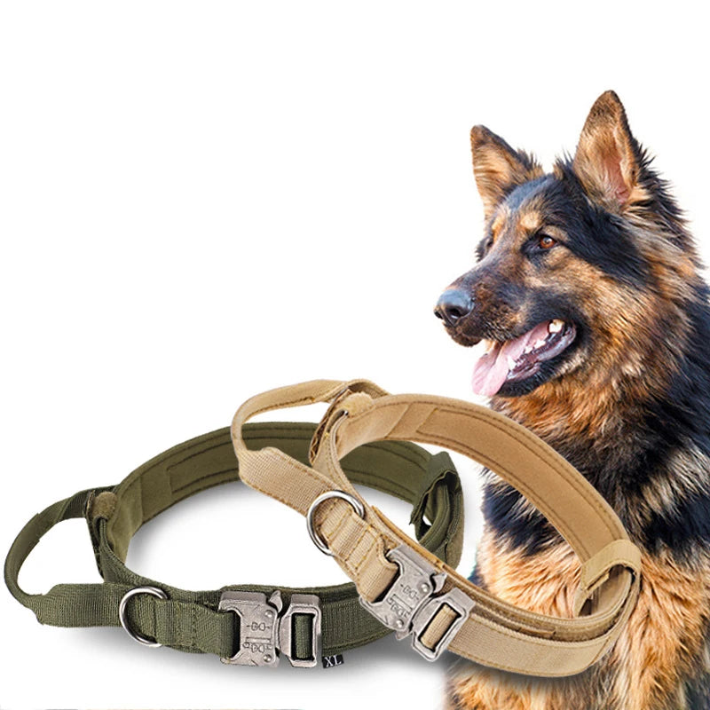Matching Tactical Dog Collar and Leads & Collar Leash Sets
