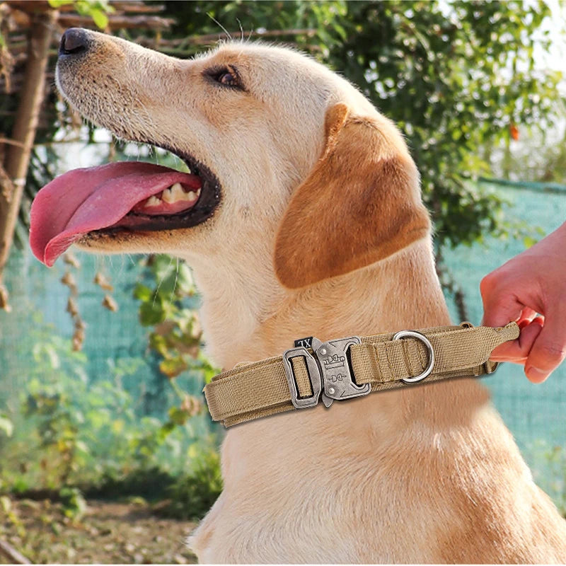 Matching Tactical Dog Collar and Leads & Collar Leash Sets