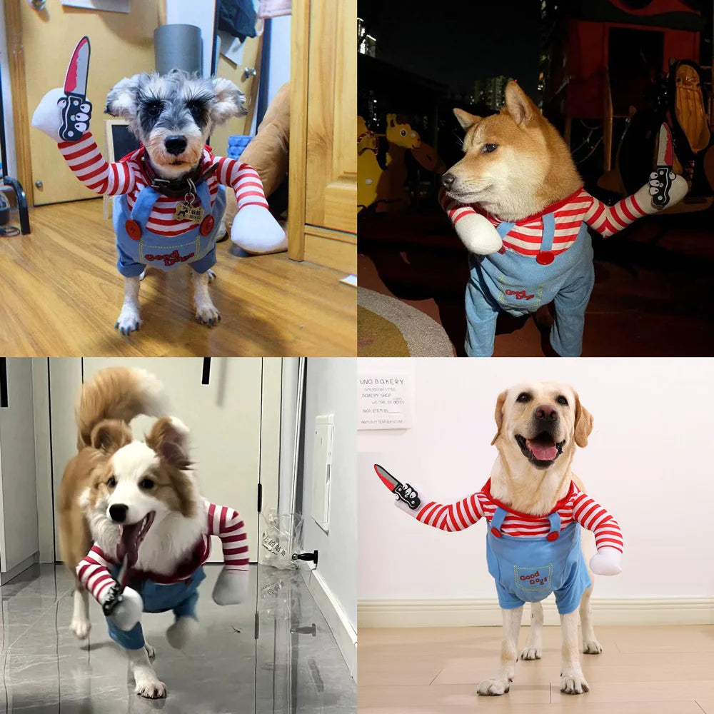 Dog Cosplay Halloween Costume For Small Medium Large Dogs Cats Dog Clothes