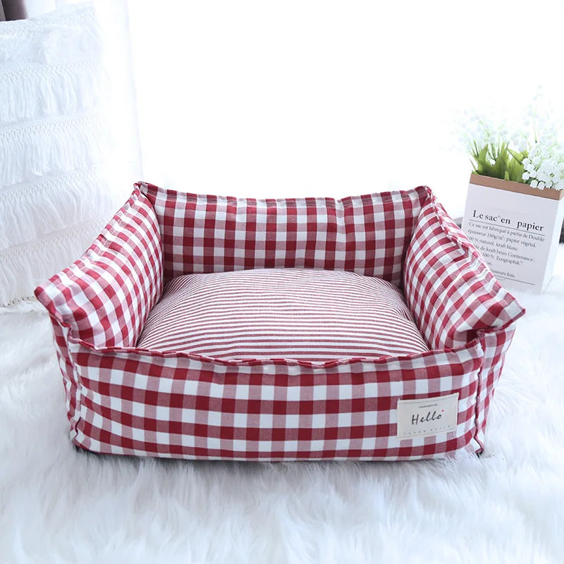 Sofá cama para perros Checker Sofá para perros