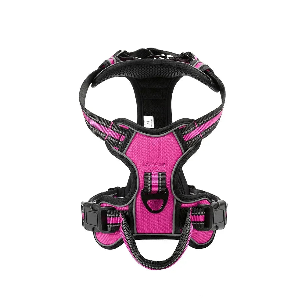 No Pull reflective dog harness