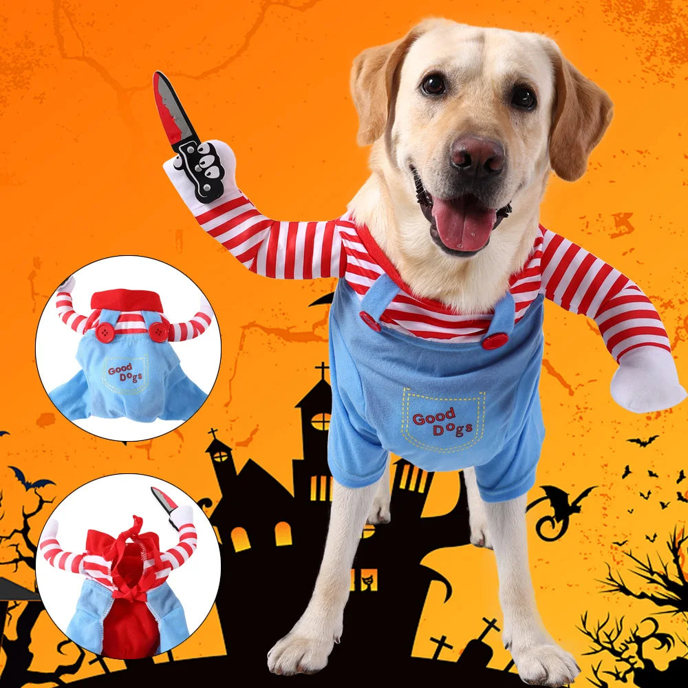 Dog Cosplay Halloween Costume For Small Medium Large Dogs Cats Dog Clothes