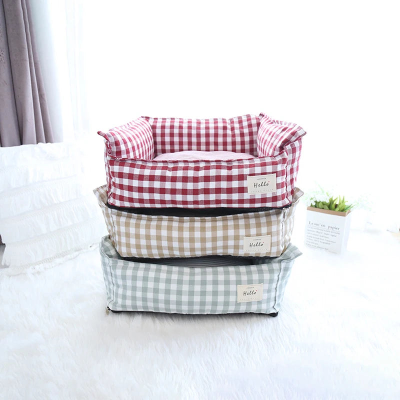 Sofá cama para perros Checker Sofá para perros
