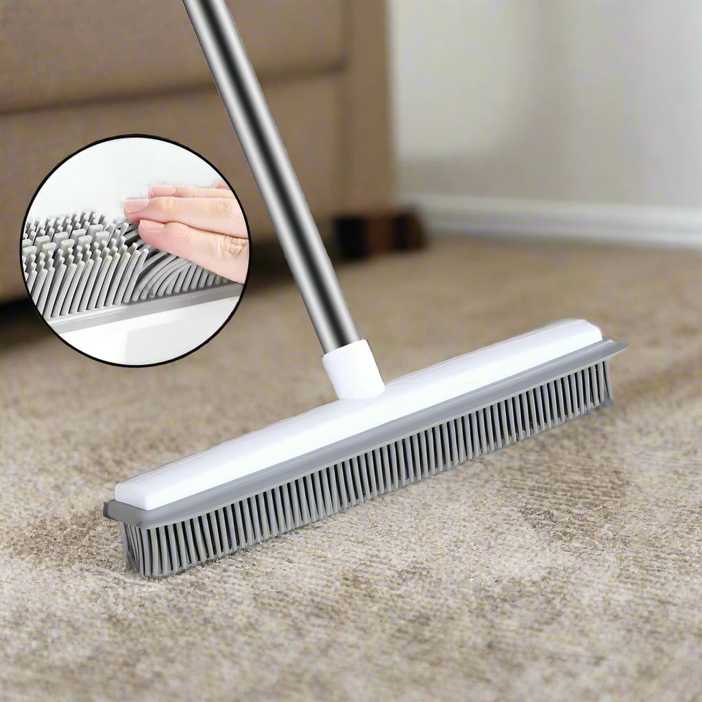 Rover Rituals | FurGone Broom | Ultimate Pet Hair Remover Brush & Broom