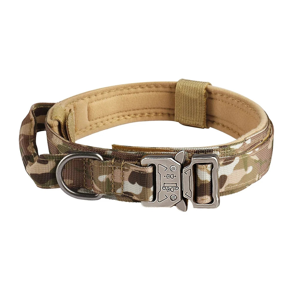 Conjuntos de arneses y correas tácticos para perros medianos y grandes y collares para perros