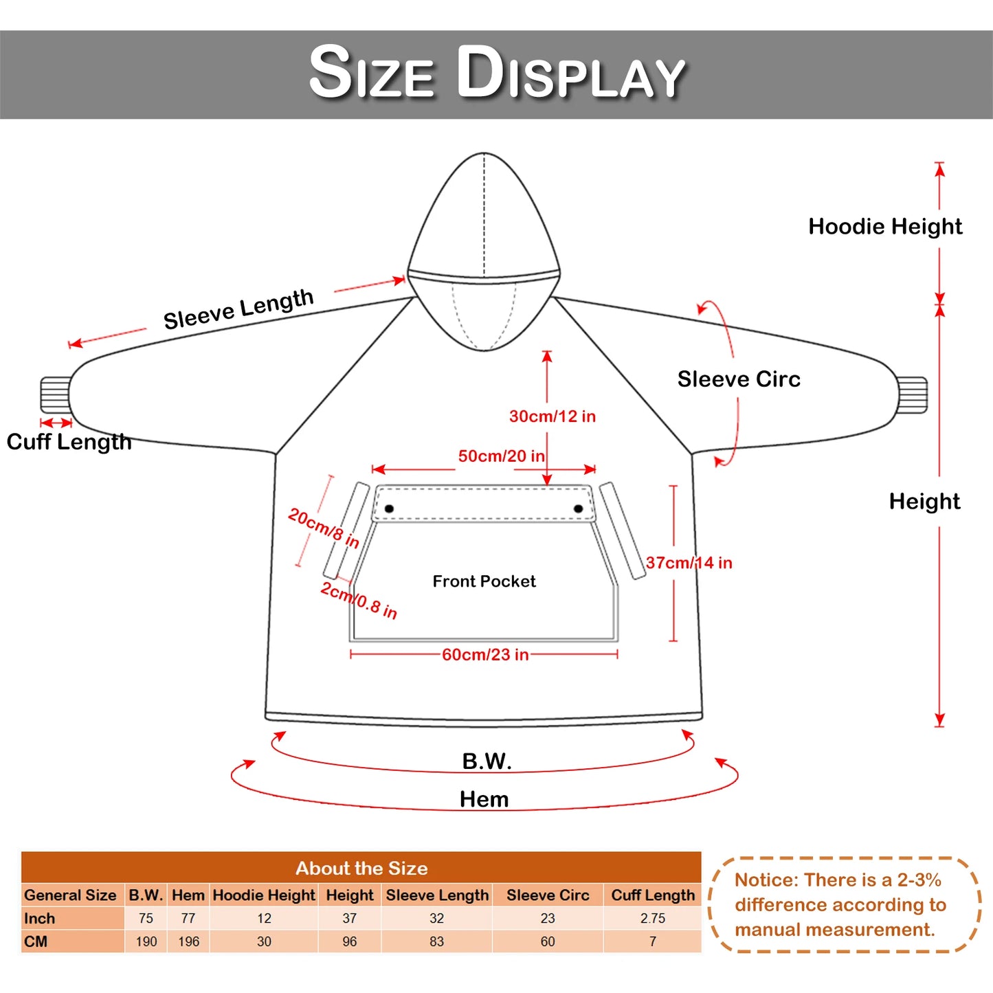 HugBuddy™ Comfort Hoodie | Oversized Heated Hoodie with Pocket for Pets!