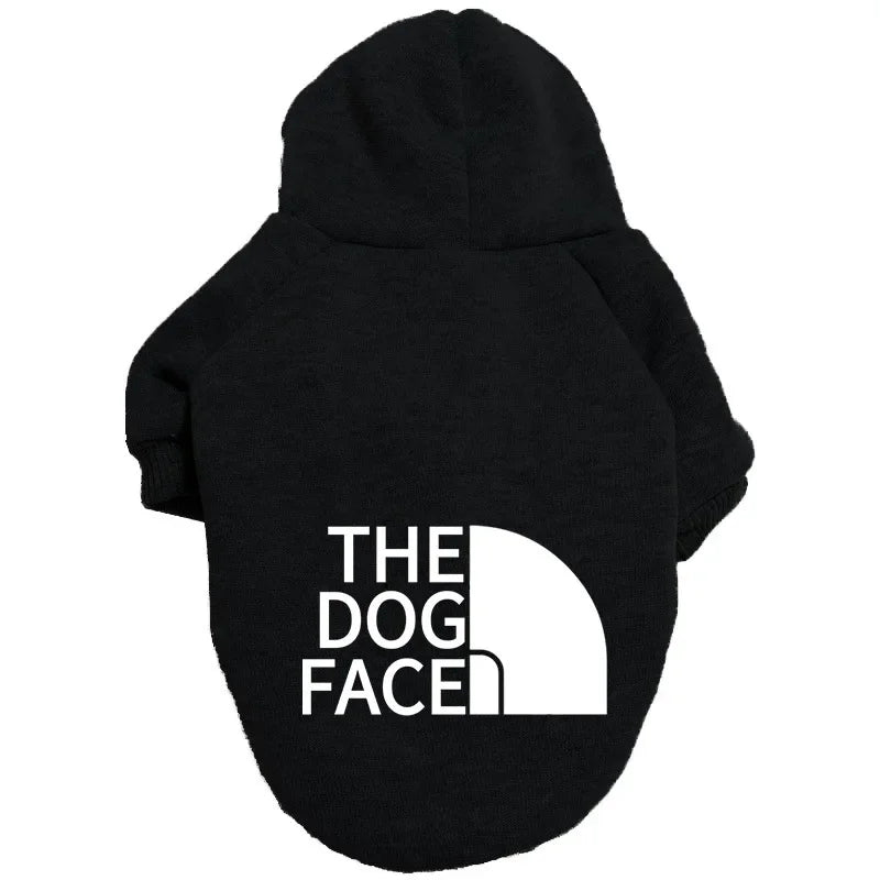 Dog Face Dog Hoodie Sweater Coat | Dog Clothes