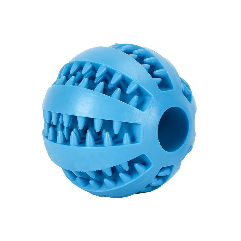 Dog Chew Toy Treat Ball Dental Health Interactive Toy - Rover Rituals