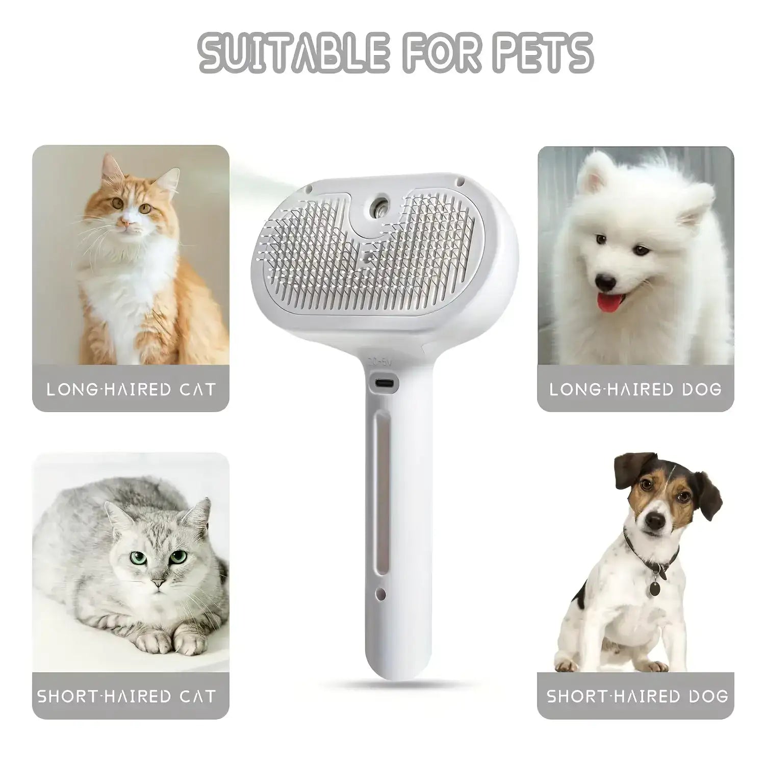 Rover Rituals | SteamPup Brush | steam-powered dog grooming brush