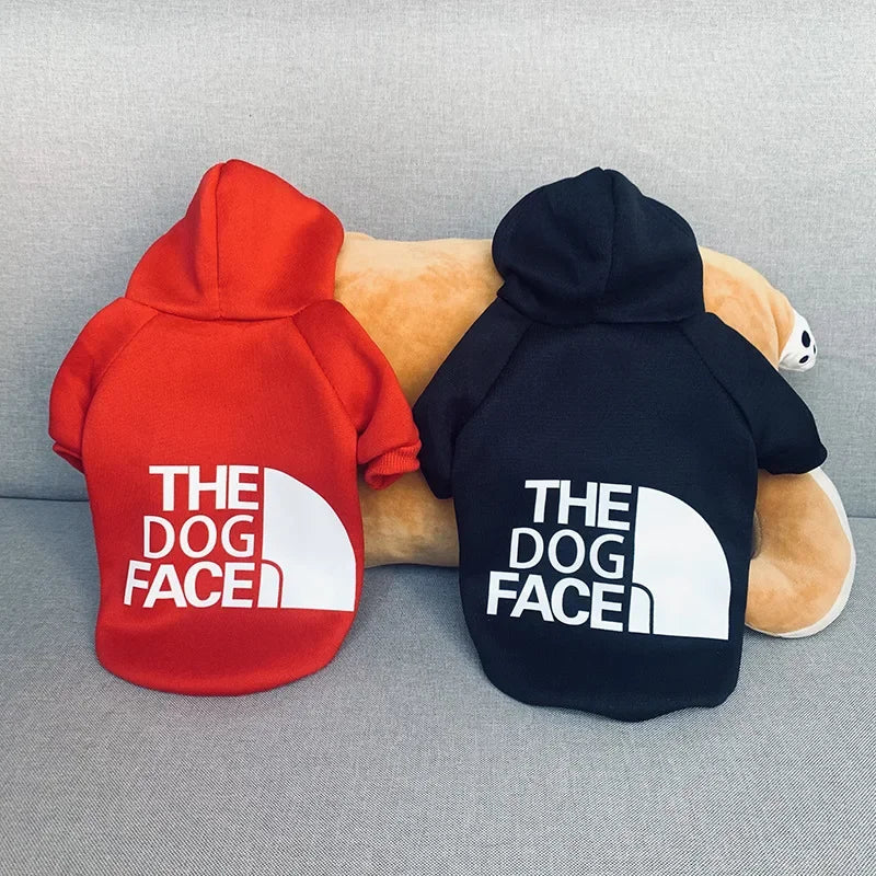 Dog Face Dog Hoodie Sweater Coat | Dog Clothes