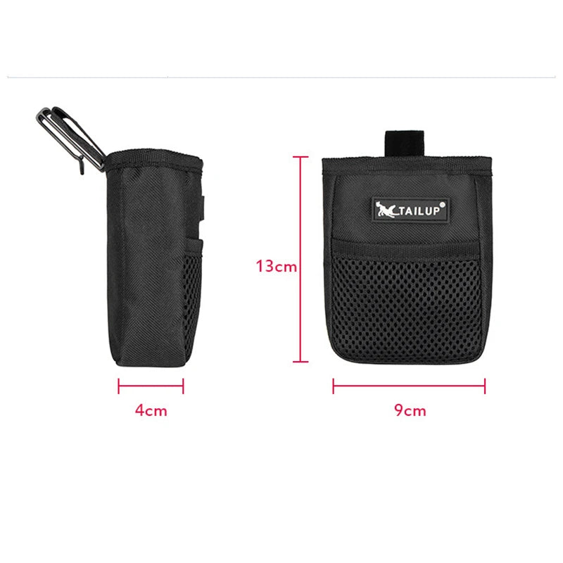Dog Treat Pouch with belt/pocket clip