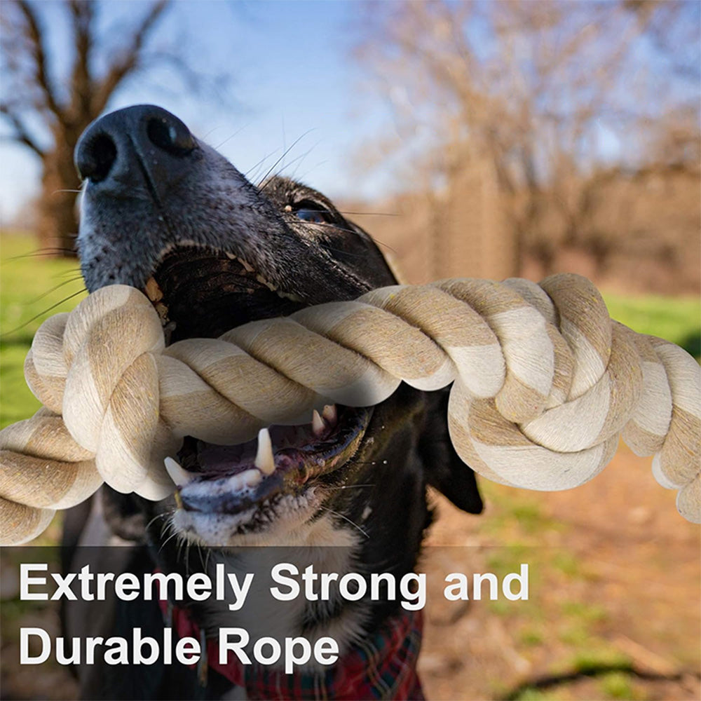 Dog Rope Toy for Dogs Who Love to Chew | Safe and Durable for Large and Medium Dogs