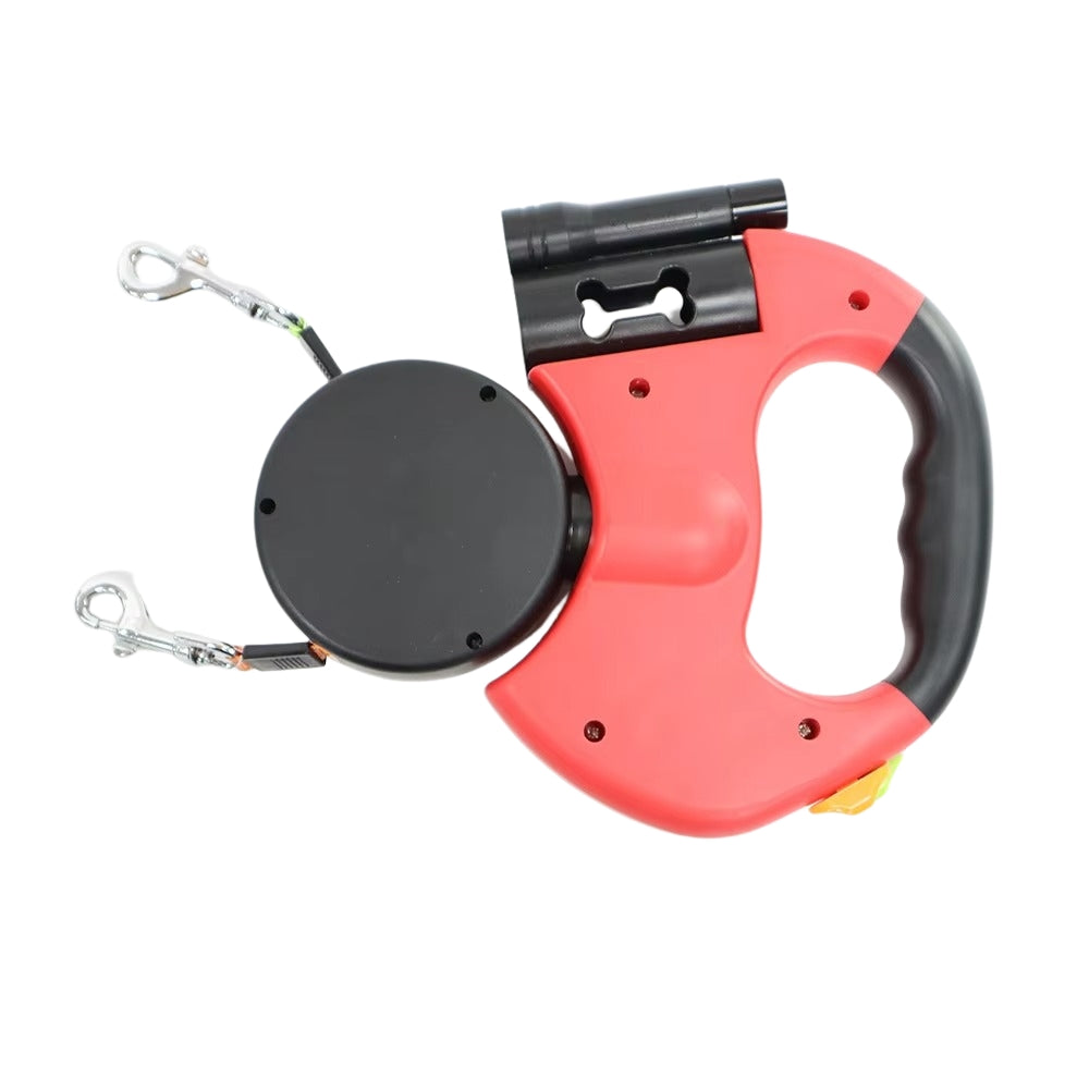 TangleFree Duo Retractable Double Dog Leash