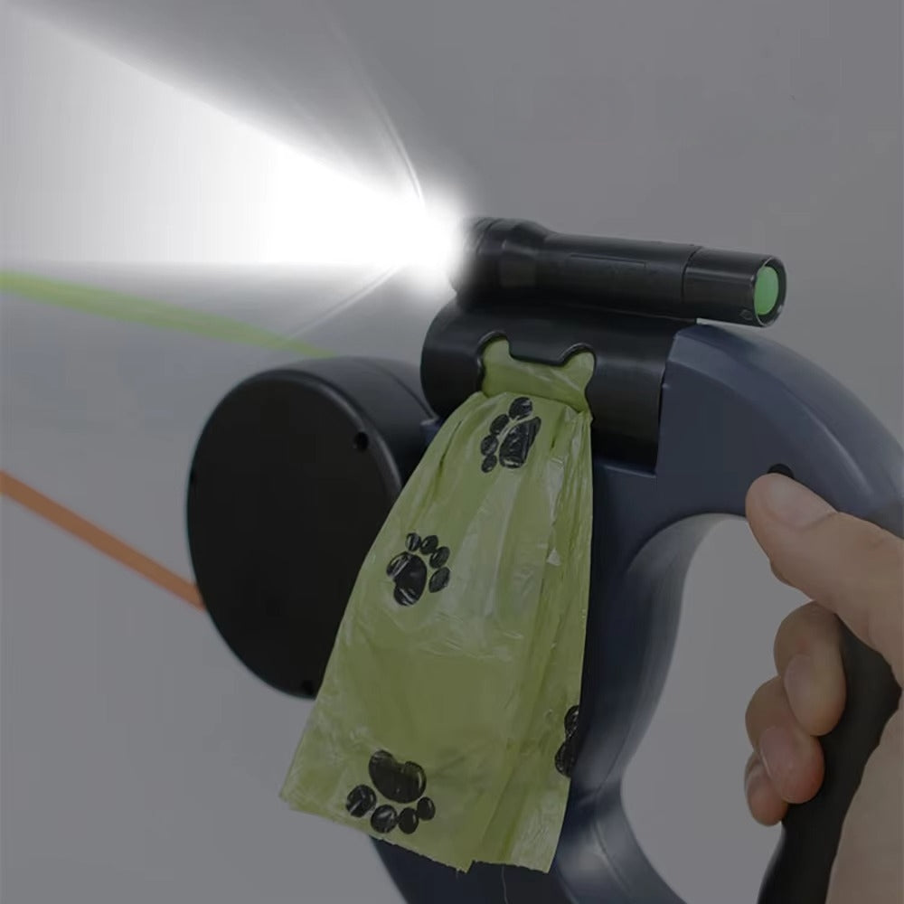 TangleFree Duo Retractable Double Dog Leash
