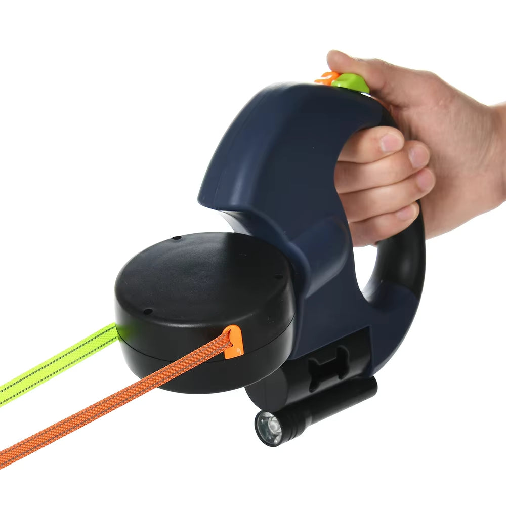 TangleFree Duo Retractable Double Dog Leash