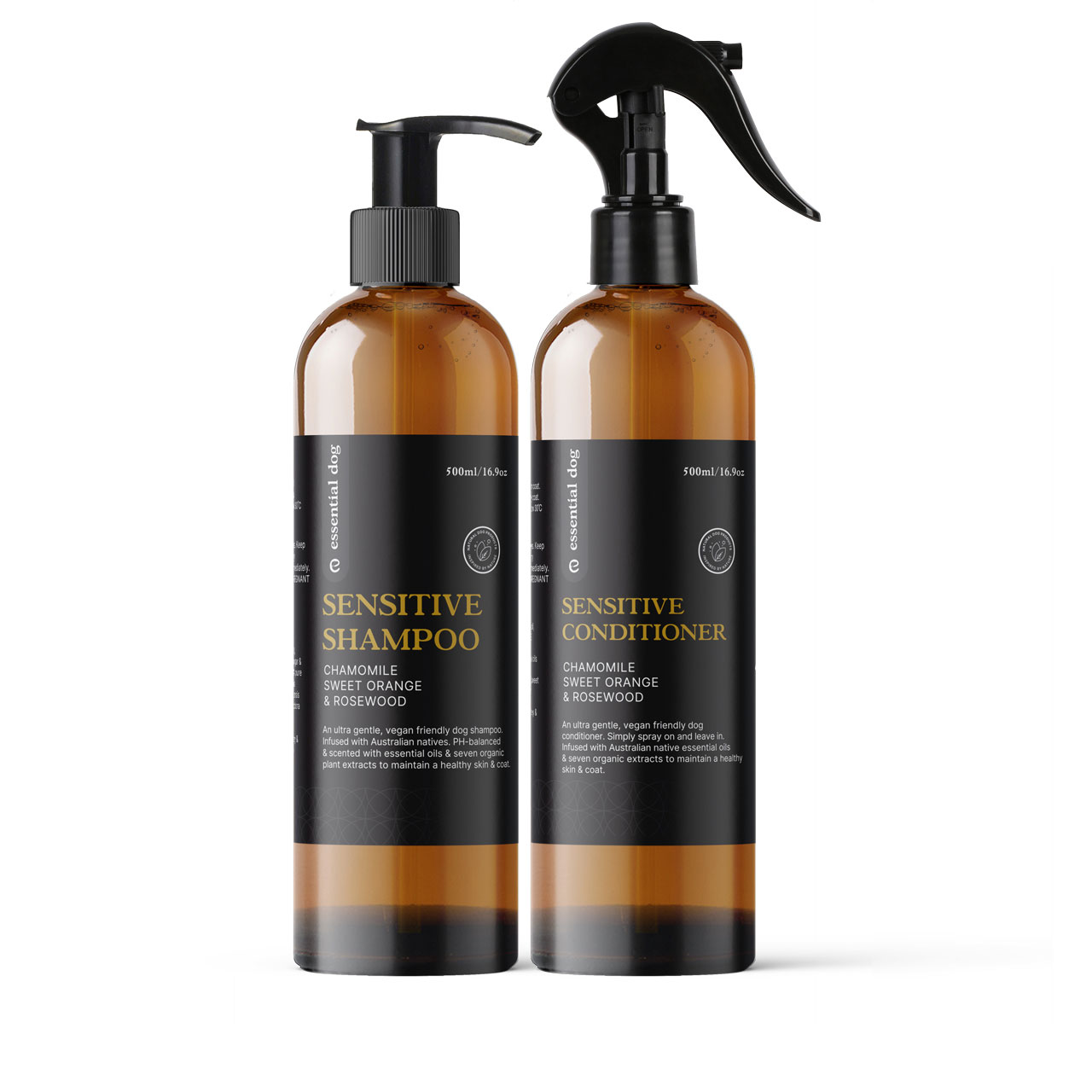 Sensitive Dog Shampoo: Chamomile, Sweet Orange & Rosewood-4