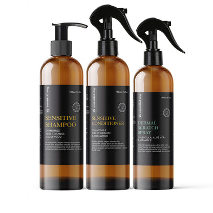 Sensitive Dog Shampoo: Chamomile, Sweet Orange & Rosewood-5