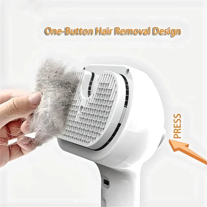 Rover Rituals | Steam Powered Dog Grooming Brush – Deshedding Dog Brush Tool