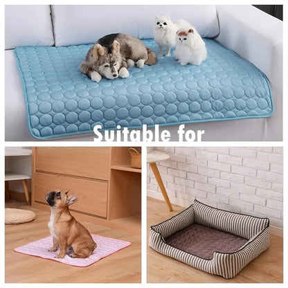 Dog Cooling Mat Self-Cooling Pet Pad for Dogs & Cats