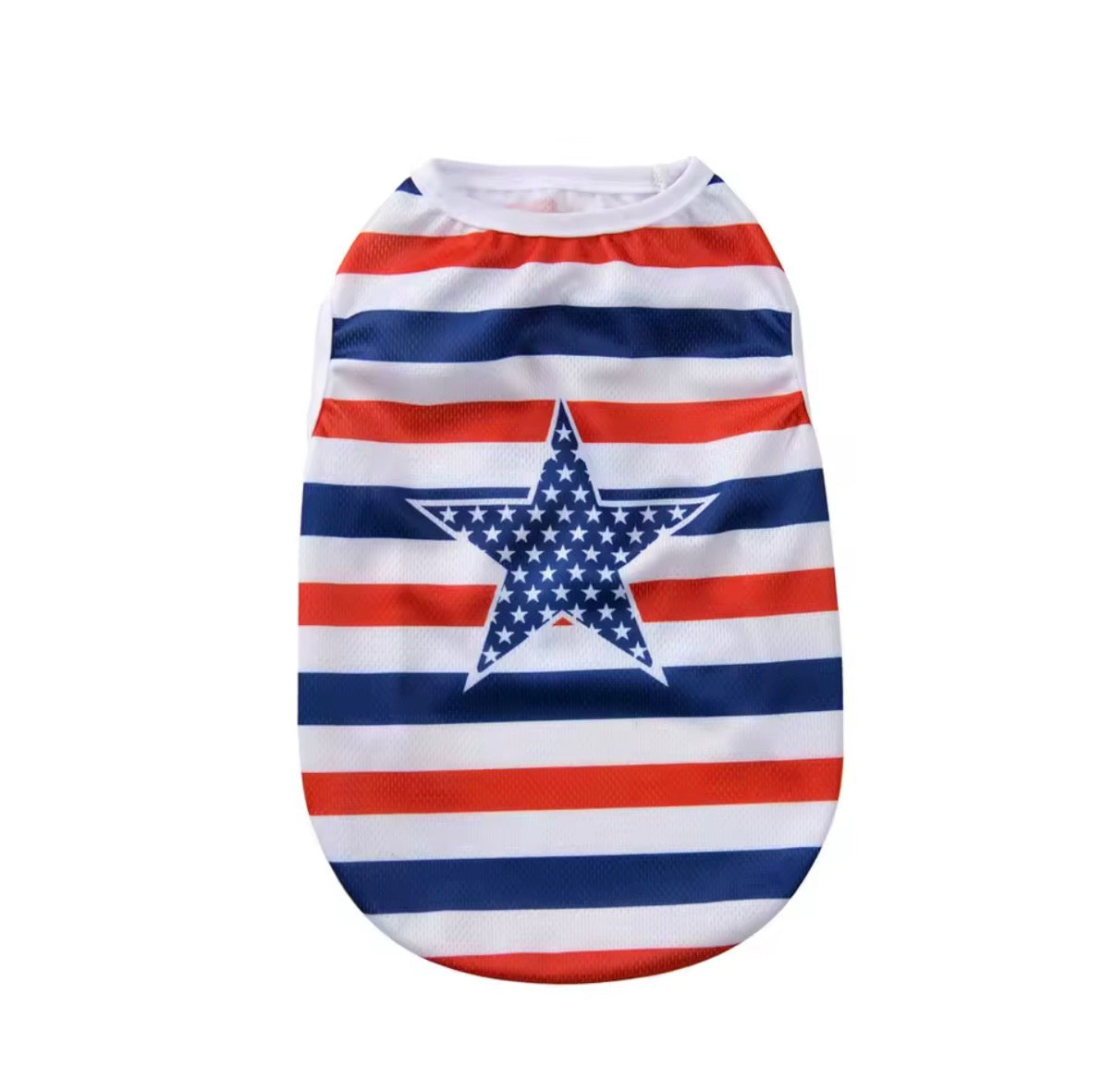 Small Medium Dog Independence Day Vest T-Shirt | 4th of July