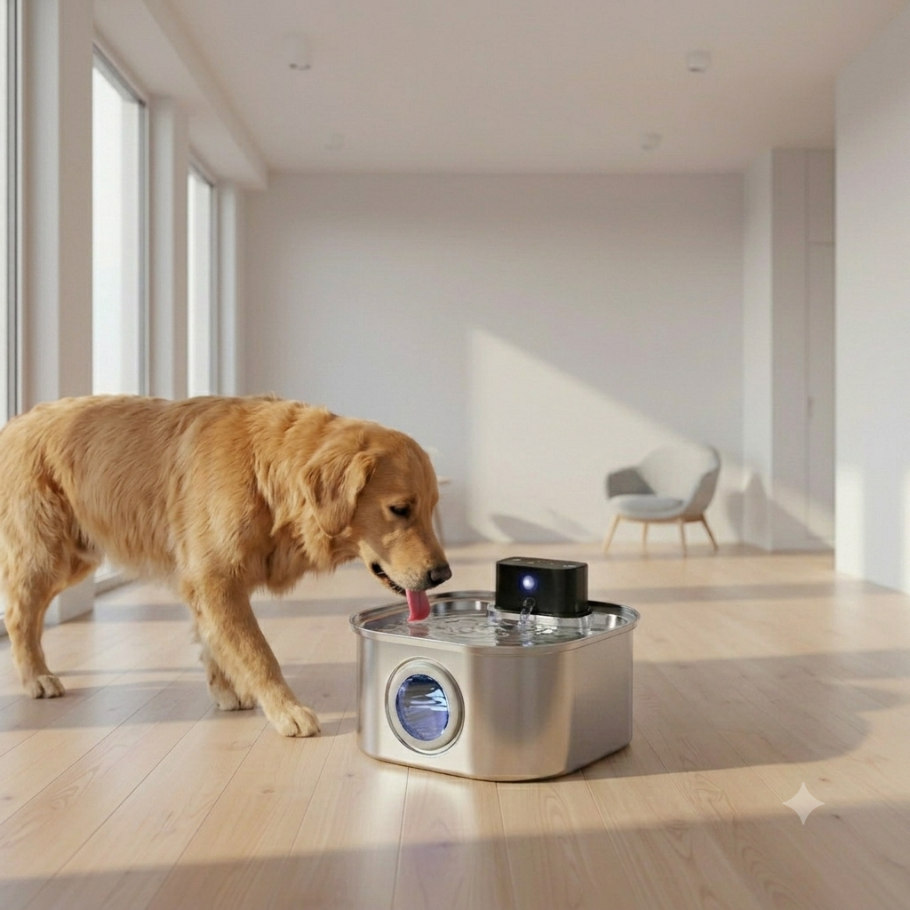PurePaw™️Flow Automatic Dog Water Fountain 3.2L/0.85gal