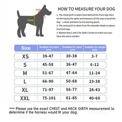 Personalized Reflective Dog Harness NO PULL