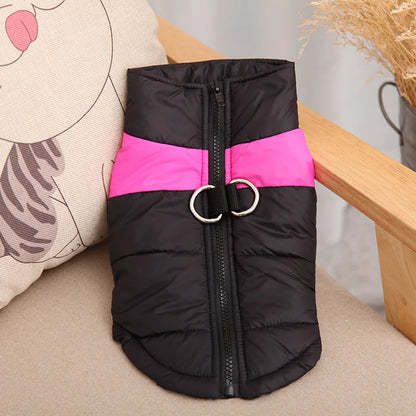 Water Proof Winter Sleeveless Dog Puffer Jacket: warm coat for all sizes XS-6XL | dog clothes