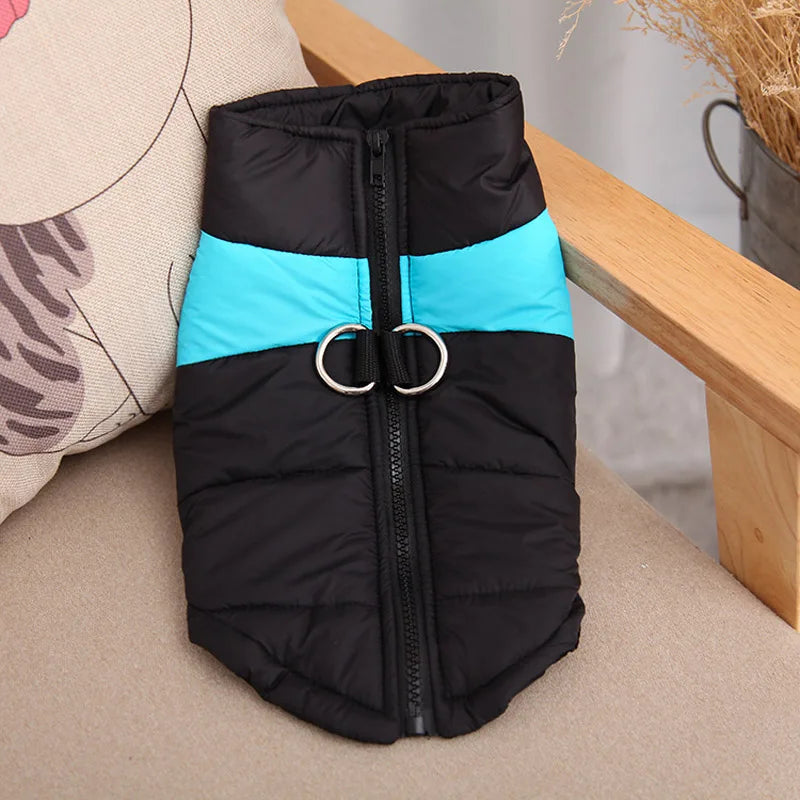 Water Proof Winter Sleeveless Dog Puffer Jacket: warm coat for all sizes XS-6XL | dog clothes