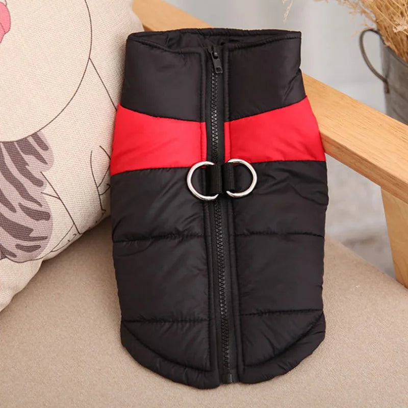 Water Proof Winter Sleeveless Dog Puffer Jacket: warm coat for all sizes XS-6XL | dog clothes