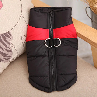 Water Proof Winter Sleeveless Dog Puffer Jacket: warm coat for all sizes XS-6XL | dog clothes