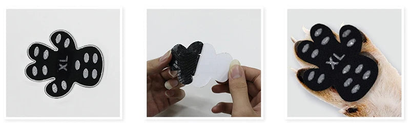 Dog Paw Protectors Anti slip 4pcs/set Disposable | Dog Clothes